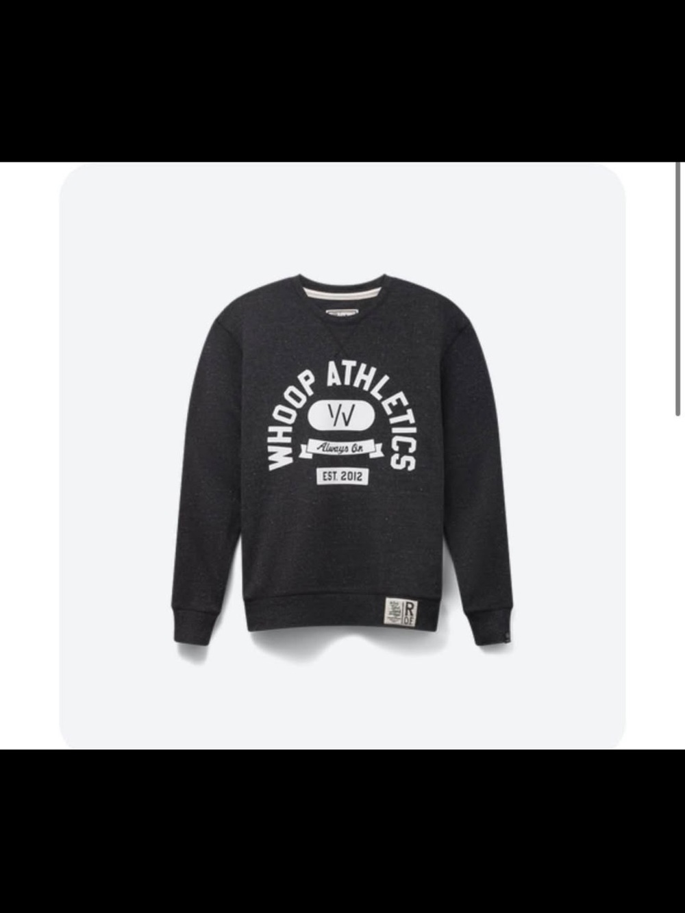 Black Crewneck Sweatshirt